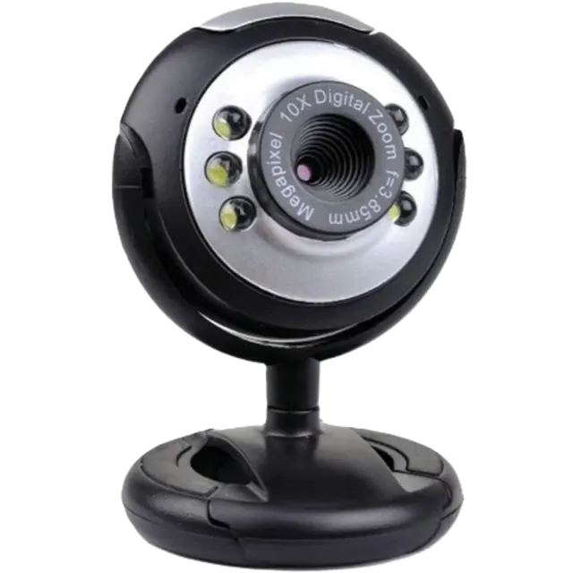 WebCam con Micrófono y modo nocturno D-Bugg M26