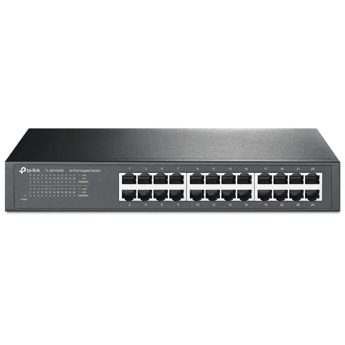 Switch para Escritorio / Armario Rack de 24 Puertos Gigabit TP-Link TL-SG1024D