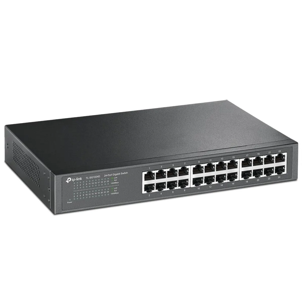 Switch para Escritorio / Armario Rack de 24 Puertos Gigabit TP-Link TL-SG1024D, imagen 2