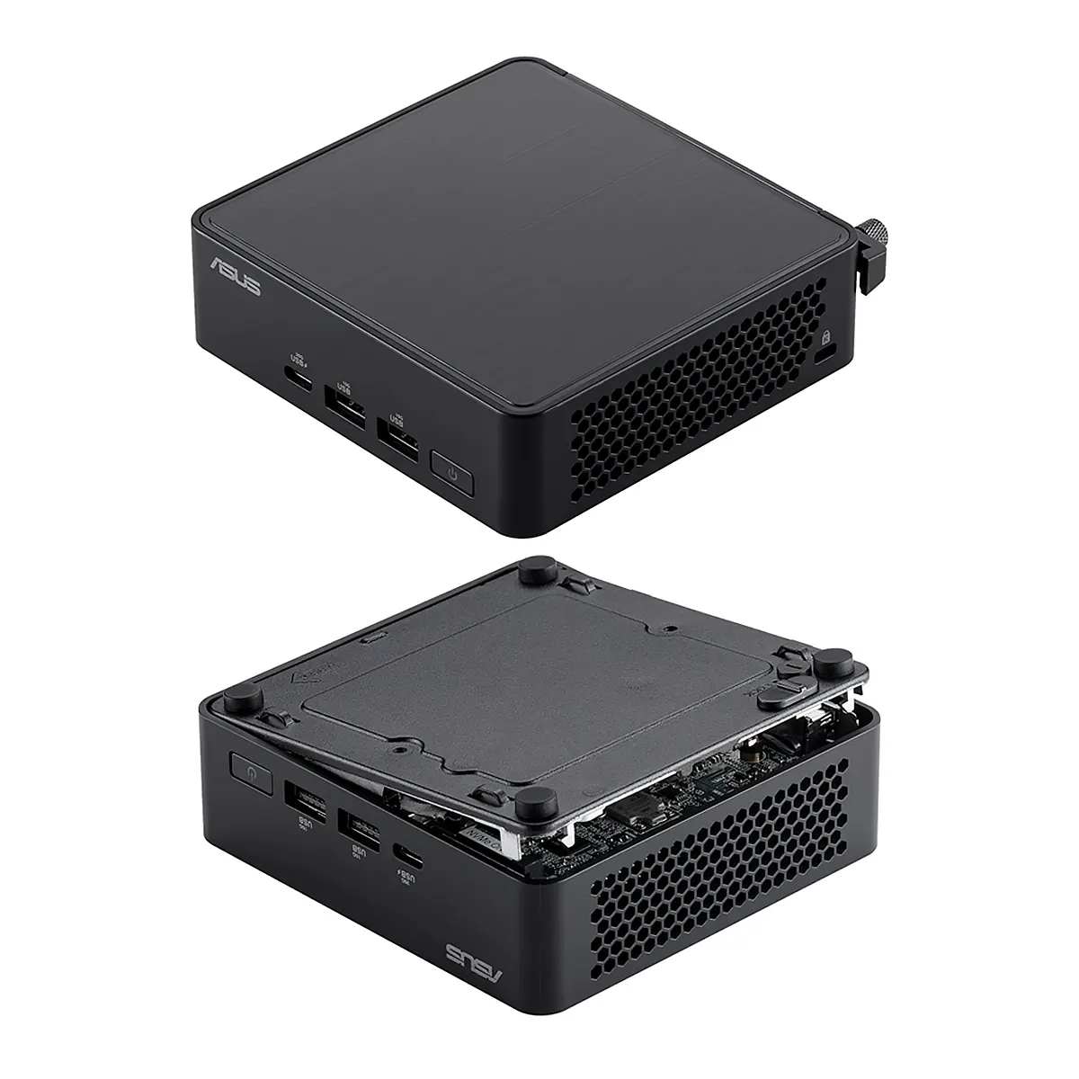 NUC 14 Pro ASUS 14va. Intel Core 3 100U DDR5-96GB M.2 WIFI BT HDMI USB3.2 LAN-2.5G Negro