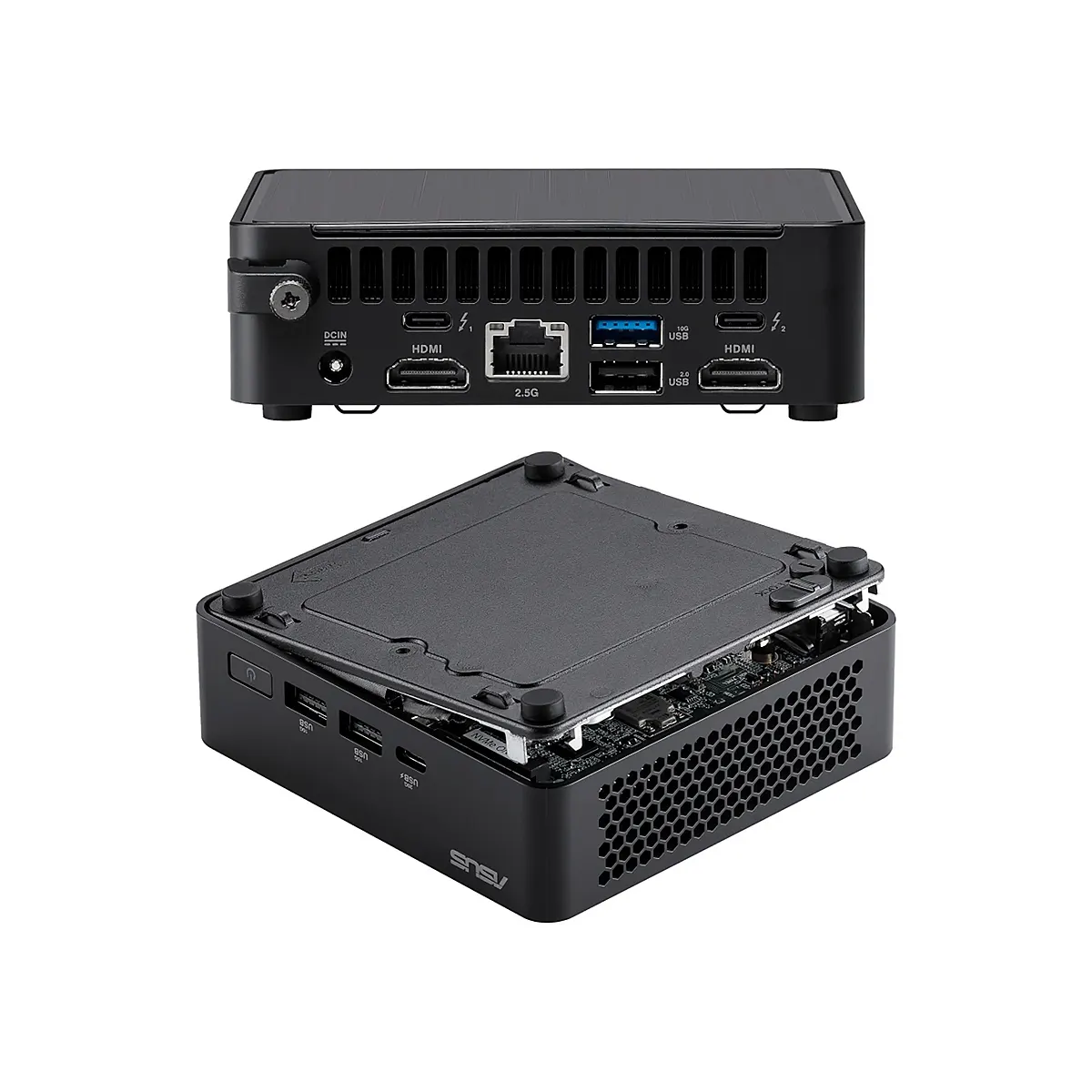 NUC 14 Pro ASUS 14va. INTEL Core Ultra 5 125H DDR5-96GB M.2 WIFI BT HDMI USB3.2 LAN-2.5G Negro, imagen 2