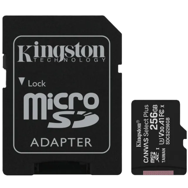 Micro SD Kingston Canvas Select Plus 256GB