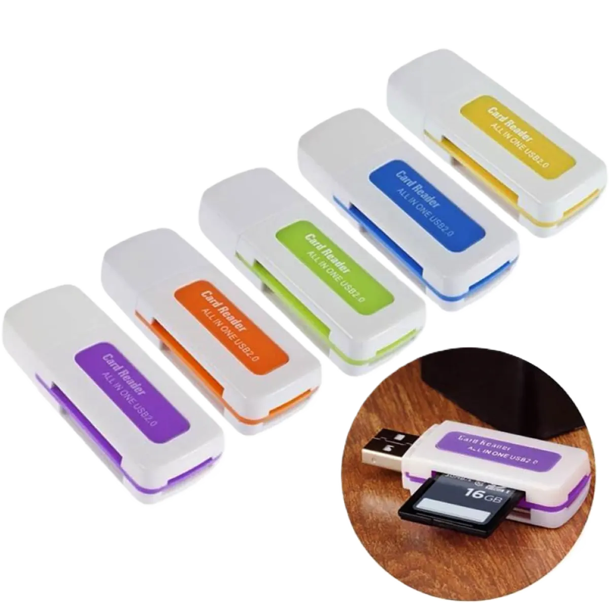 Lector de Memorias USB 2.0 15 en 1, imagen 2