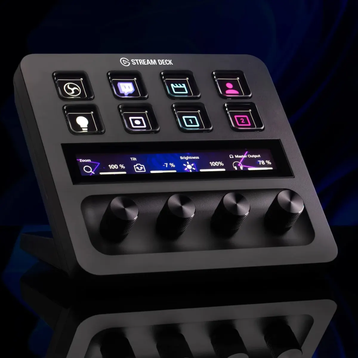 Stream Deck Plus Negro El Gato
