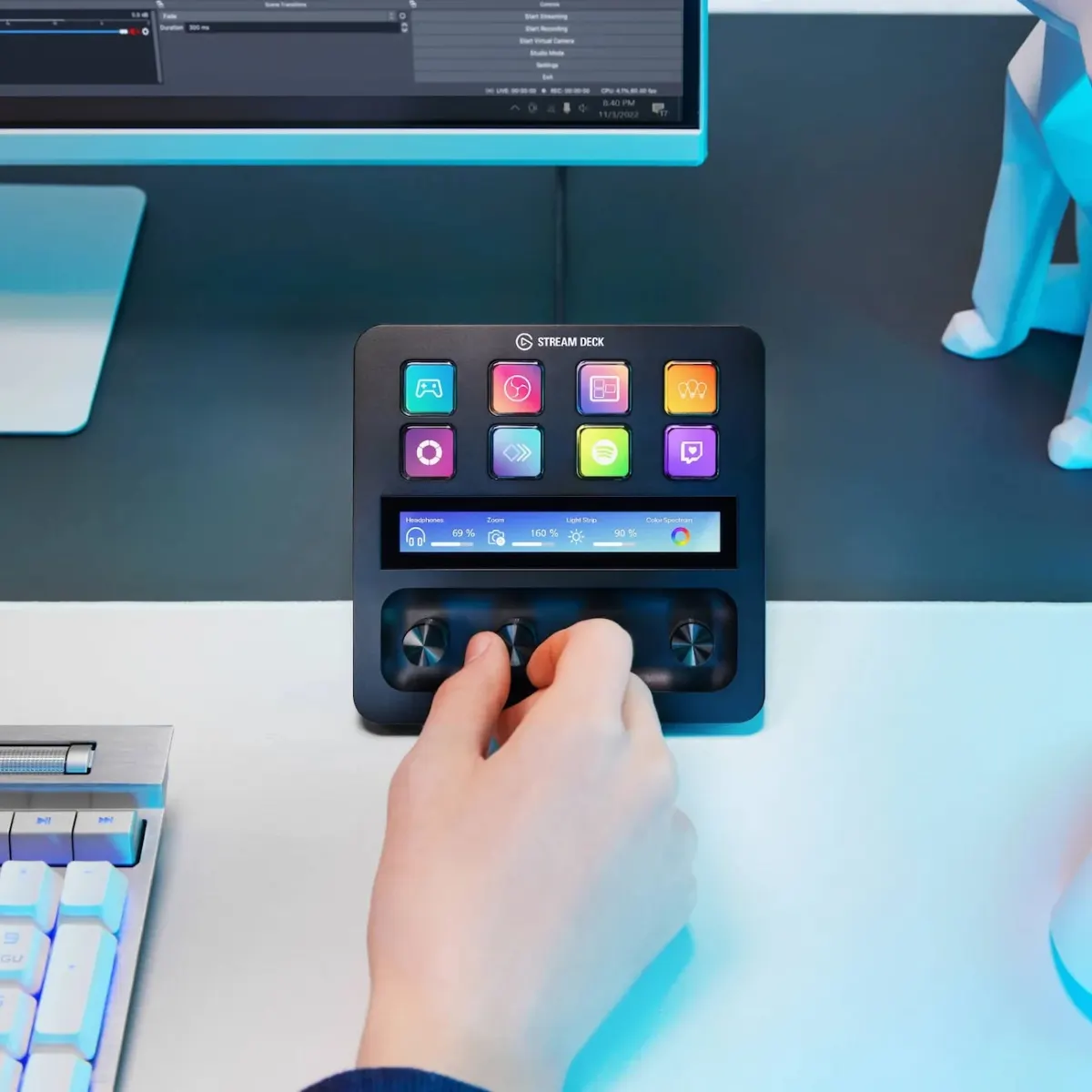 Stream Deck Plus Negro El Gato, imagen 3
