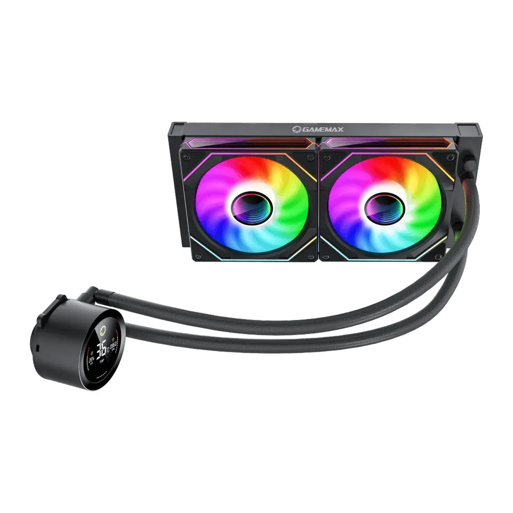 Liquida GAMEMAX ICEBURG 240 Digital BK, imagen 2