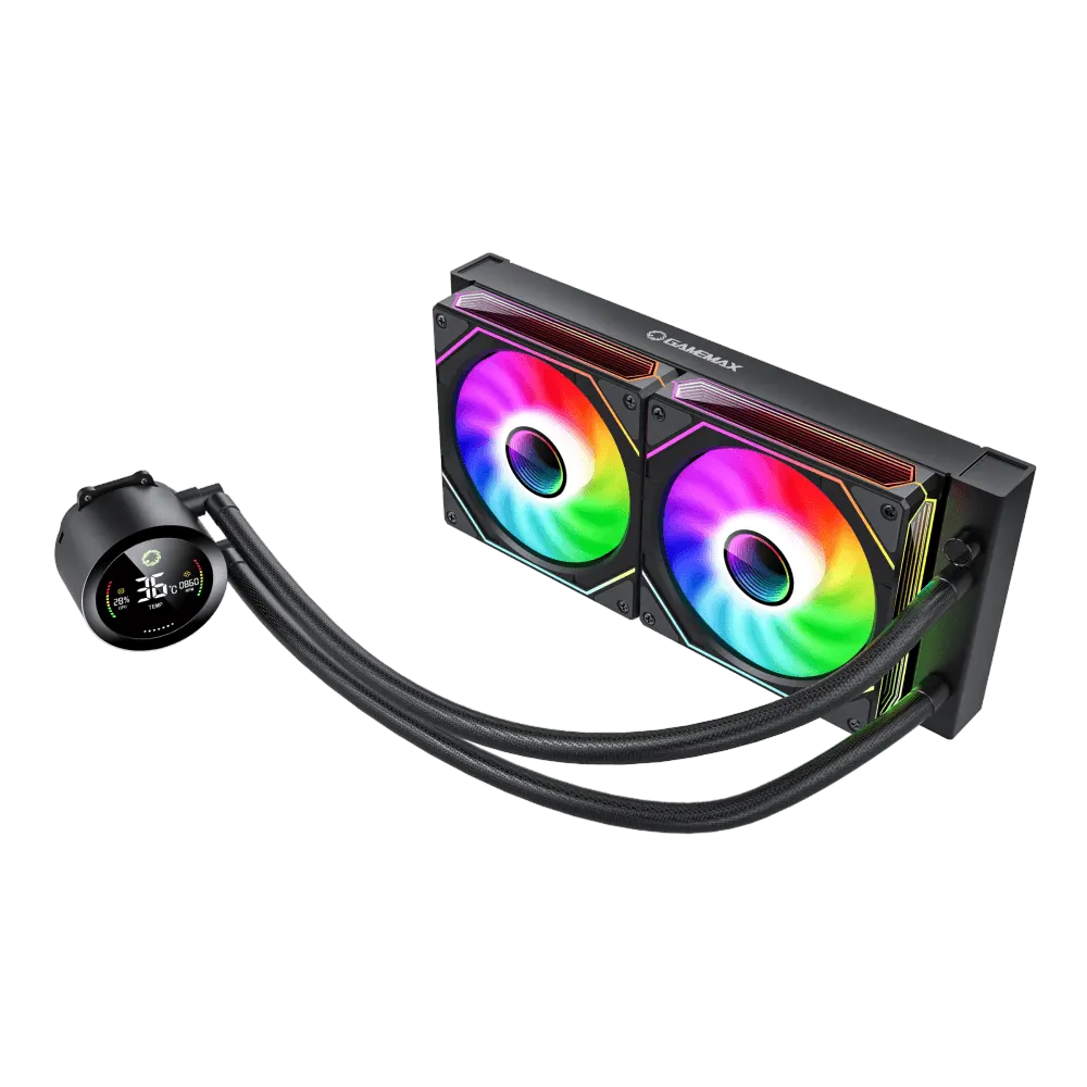 Liquida GAMEMAX ICEBURG 240 Digital BK, imagen 3