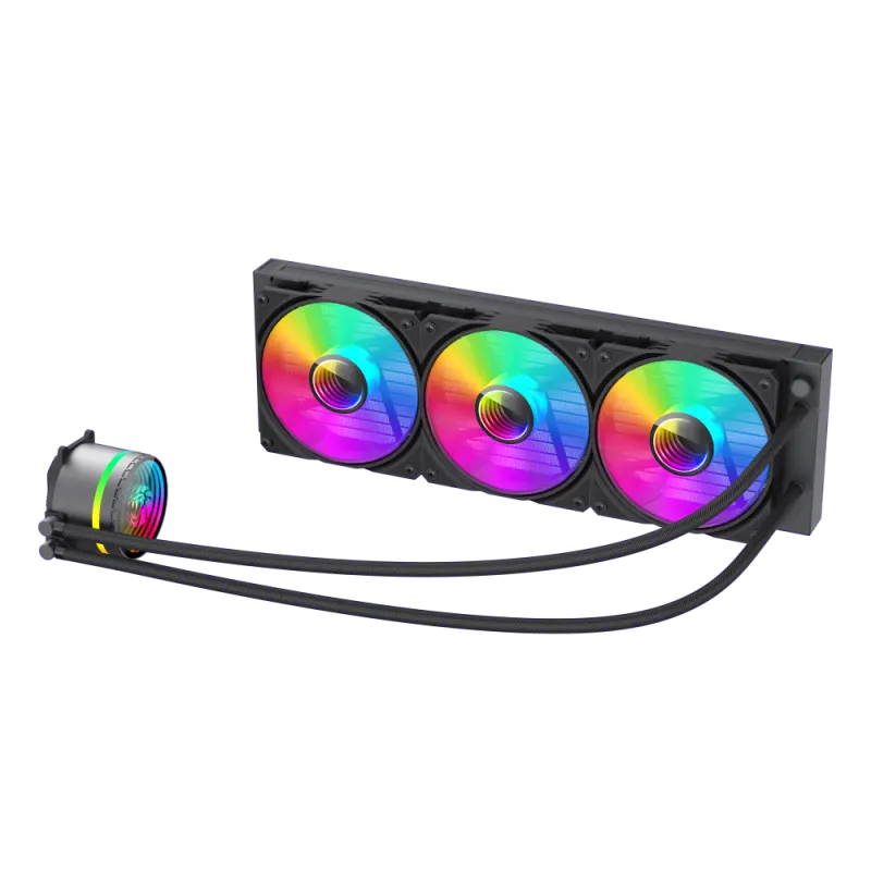 Liquida Gamemax IceBurg 360 Infinity BK, imagen 5