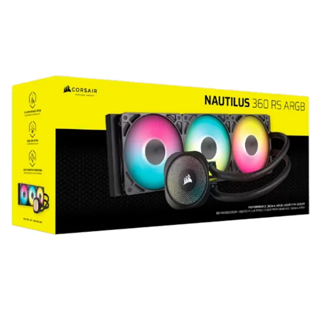 Liquidad CORSAIR NAUTILUS 360mm RS ARGB