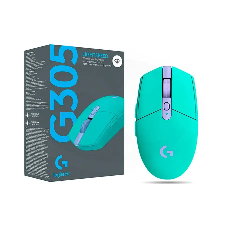 Mouse Logitech G305 Lightspeed Inalambrico Verde Menta