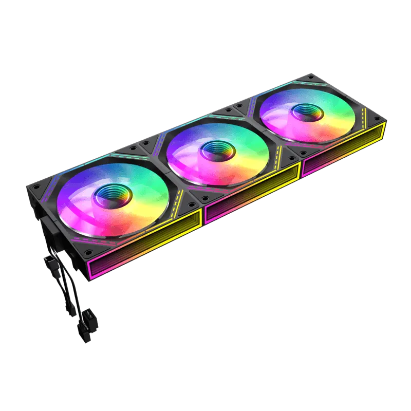 Kit Ventiladores PC GAMEMAX FN12A-S3I BK, imagen 2