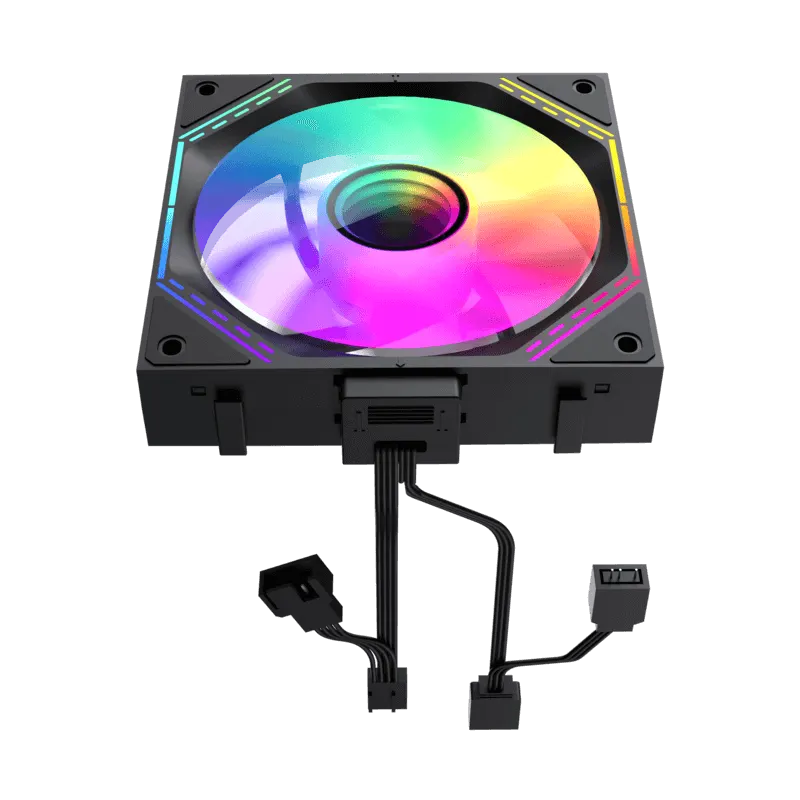 Kit Ventiladores PC GAMEMAX FN12A-S3I BK, imagen 4