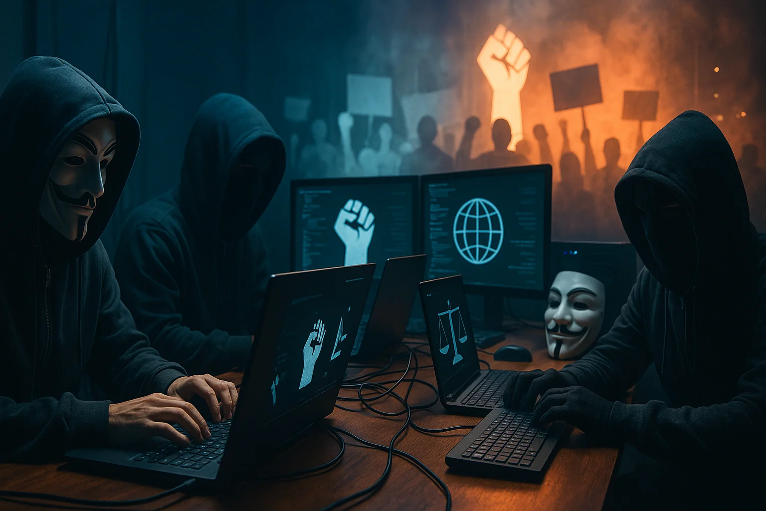 Hacktivismo: ciberataques con ideales — ¿héroes o villanos?