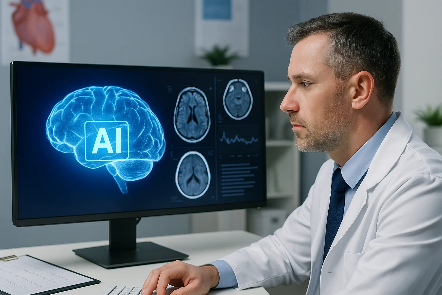 Cómo la IA puede predecir infartos, cáncer y Alzheimer antes de que aparezcan