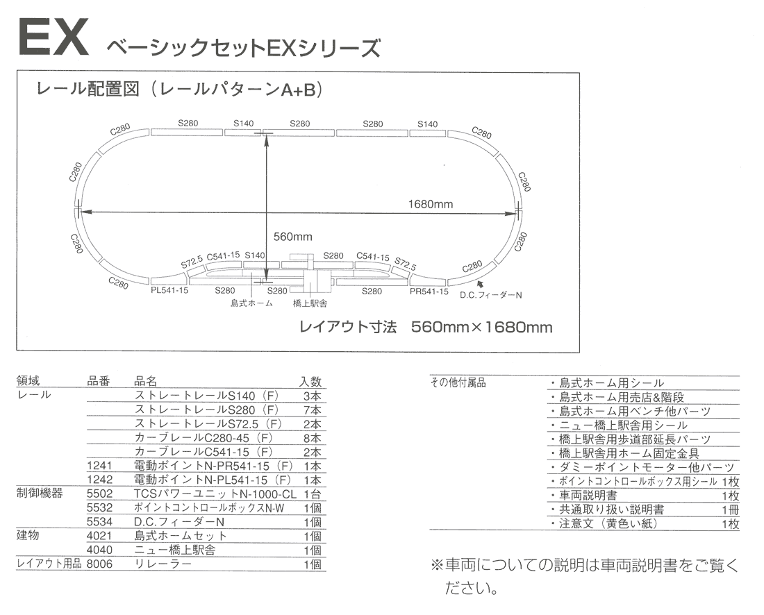 tomix track plans