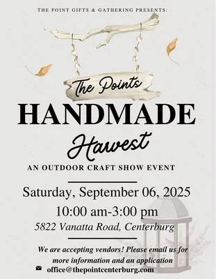 Medium the point handmade harvest flyer