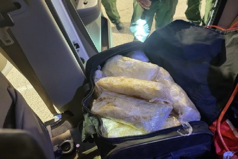 $116K of Meth Seized at the Highway 86 Checkpoint