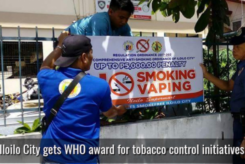 SOUTHEAST ASIA TOBACCO CONTROL ALLIANCE Philippines Iloilo City gets