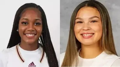 McKinna Brackens and Saniya Burks