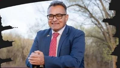 Rudy Mora, former state police officer and current director of public safety for the Pueblo Of Acoma