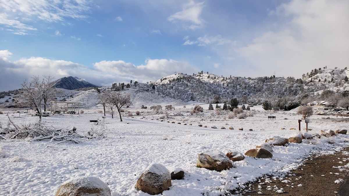 Storm brings snow to the KRV Kern Valley Sun