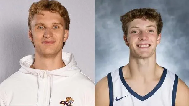 Which ex-high school athletes from Delaware County area will compete in the week of Monday, Jan. 26?