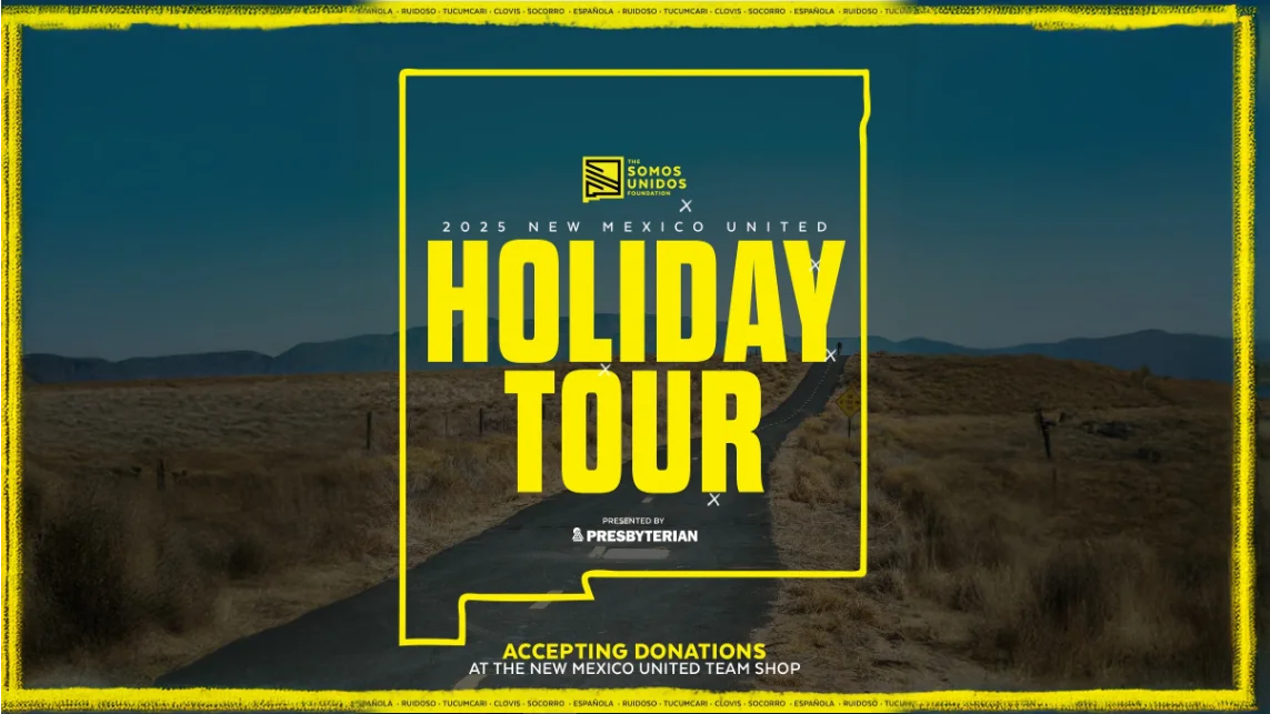 New Mexico United launches seventh annual Holiday Tour with statewide community support