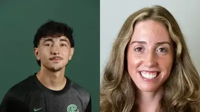 Nikola Dimitrijevic and Hannah Robbins