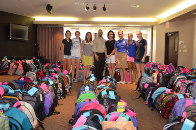 Medium south montgomery county ymca operation backpack with volunteers