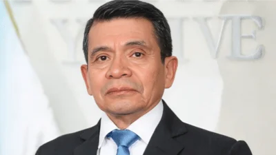 Miguel Angel Diaz Bobadilla Ministro de Comunicaciones, Infraestructura y Vivienda