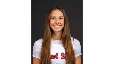 Who from Western North Dakota area’s former high school athletes will participate in games on Monday, Nov. 10?