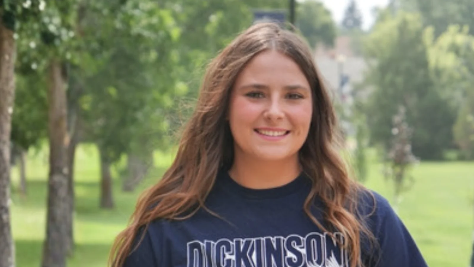 Dickinson State University student Madison Beckler pursues science majors and campus leadership