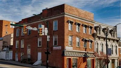 The city wants to raze these buildings to make way for a Mount Vernon Justice Center