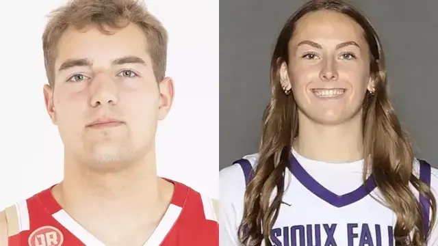 Who are the former Anoka County high school standouts competing in the week of Monday, Feb. 9?