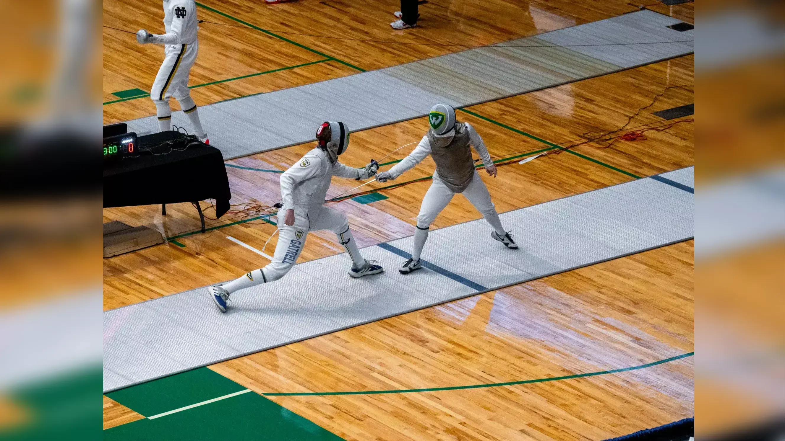 Wayne State men's fencers compete at international events