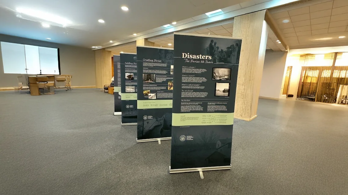 New Mexico State Library hosts national disaster-themed exhibit highlighting nuclear legacy