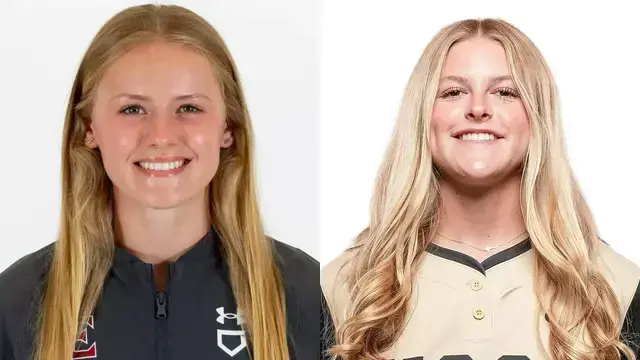 Who are the former high school athletes from North Central Kansas area competing during the week of Monday, Feb. 16?