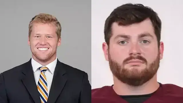 Which ex-South Kent County area high school athletes are scheduled for action the week starting Monday, Nov. 24?