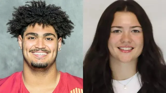 Which ex-high school athletes from Southwest Minnesota area will compete in the week of Monday, Nov. 24?