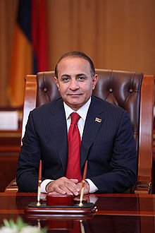 Armenian Prime Minister, Hovik Abrahamyan