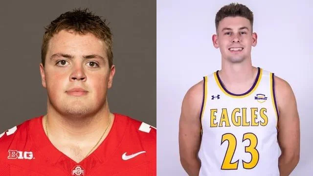 Which ex-high school athletes from Delaware County area will compete in the week of Monday, Dec. 29?