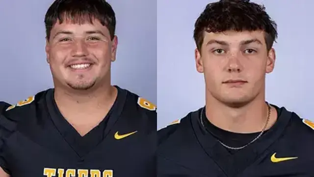 Who are the former high school athletes from South Central Kansas area competing during the week of Monday, Oct. 27?