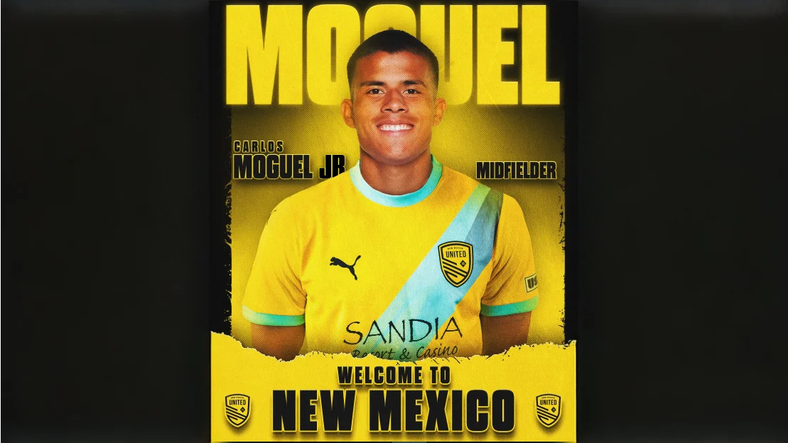 New Mexico United brings Carlos Moguel Jr. on loan from Louisville City FC