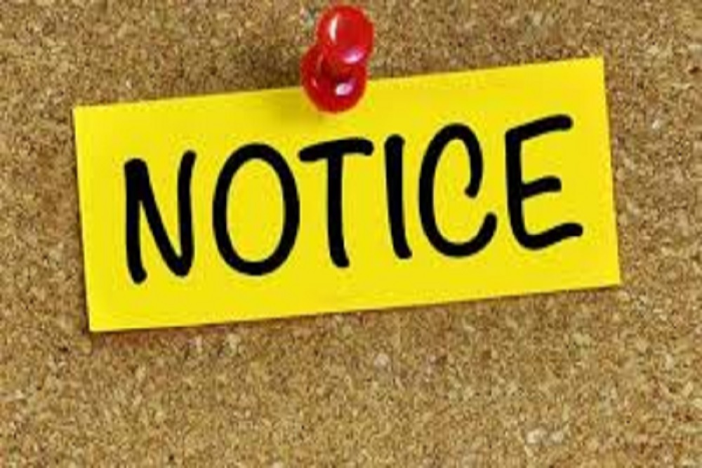 Notice