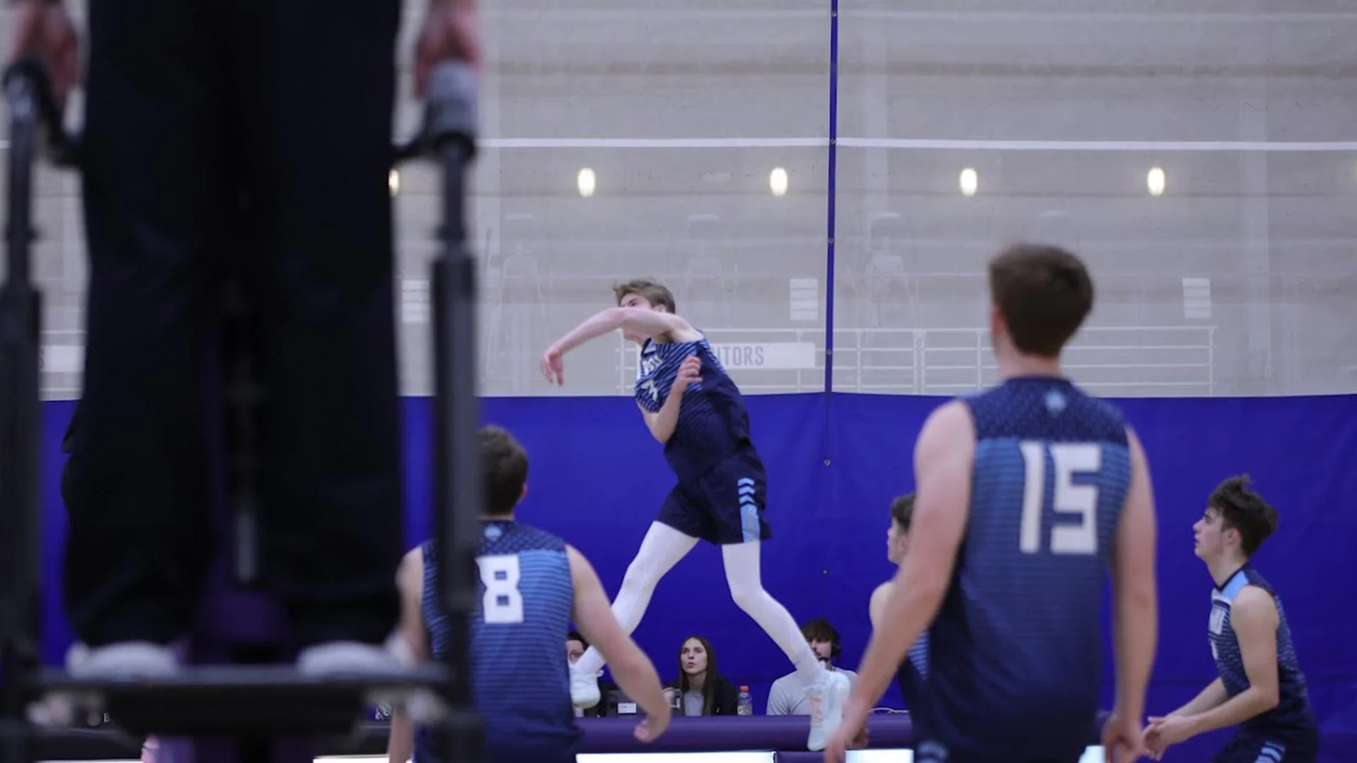 Mount Vernon Nazarene falls to Lawrence Tech in men’s volleyball match