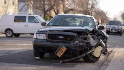 Medium car crash