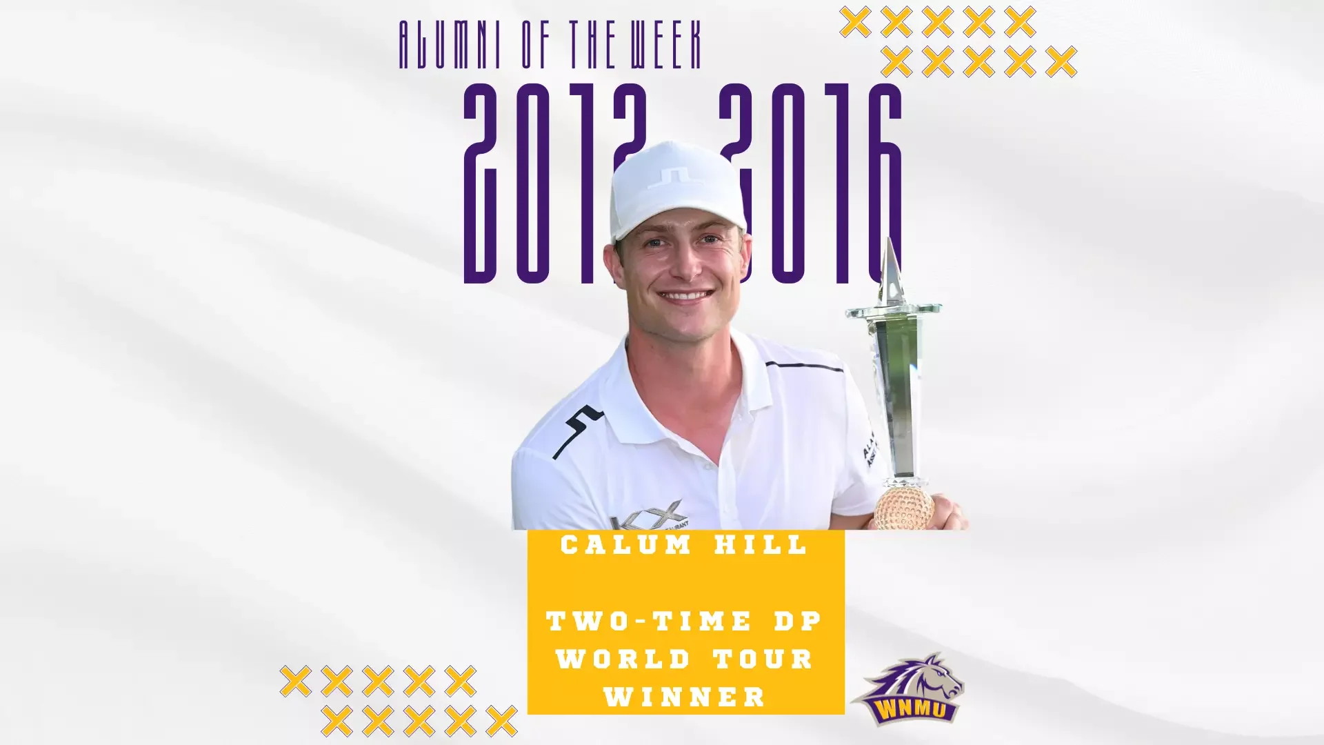 Calum Hill rises from Western New Mexico University golf to global tour success