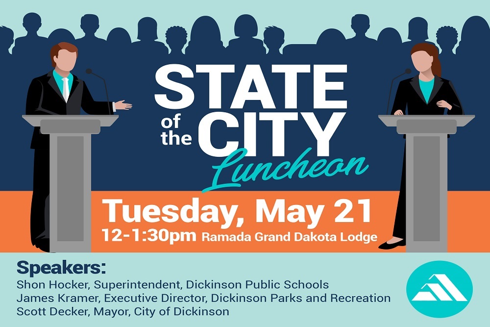 DICKINSON AREA CHAMBER OF COMMERCE State of the City 2019 to be held