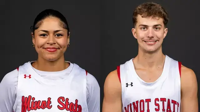 Which ex-high school athletes from North North Dakota area will compete in the week of Monday, Feb. 9?