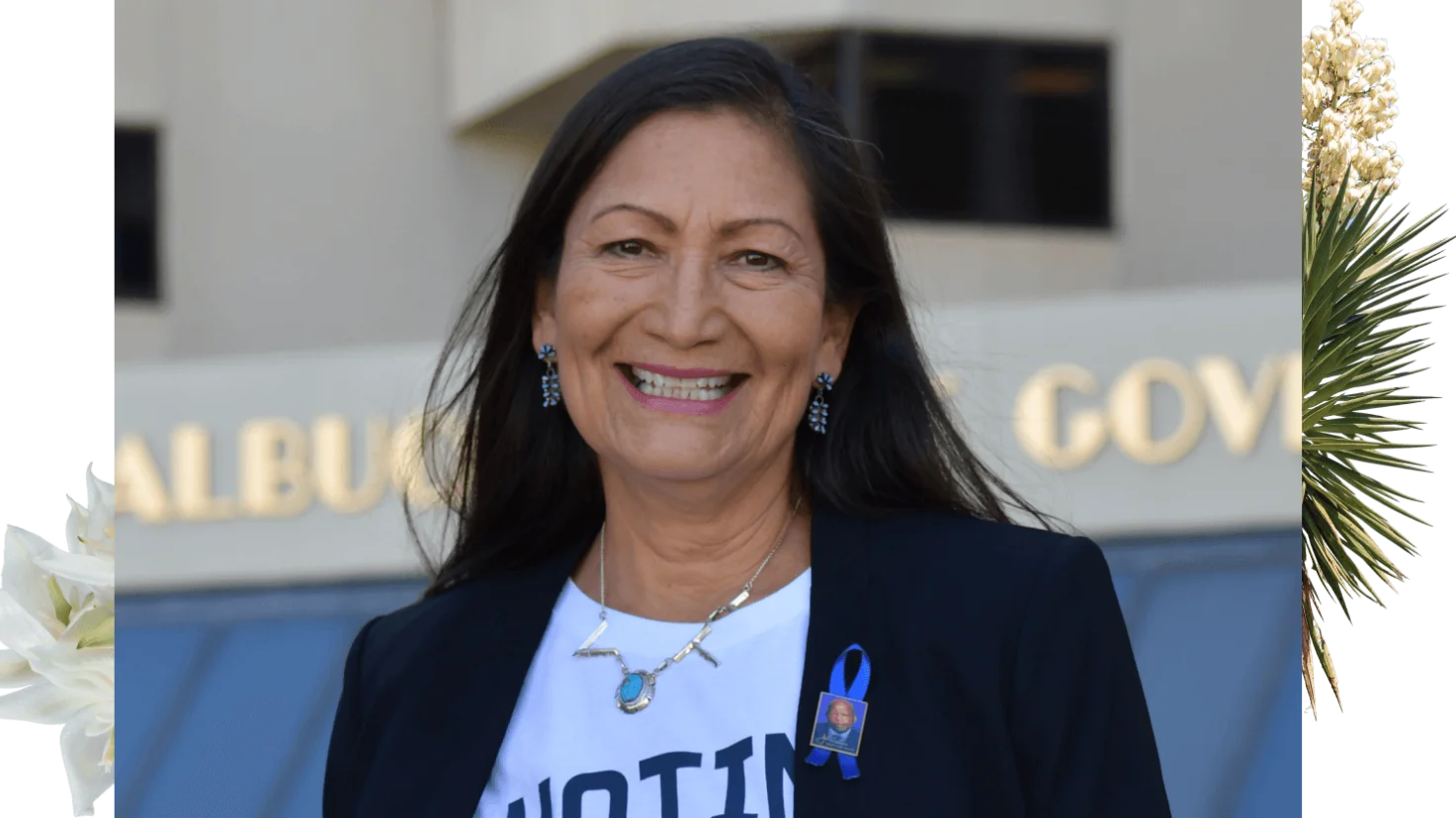 Haaland criticizes GOP land sale plans during Burgum's visit to New Mexico